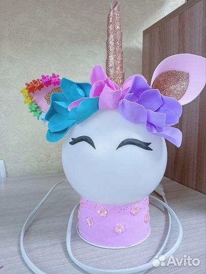 Лампа настольная детская