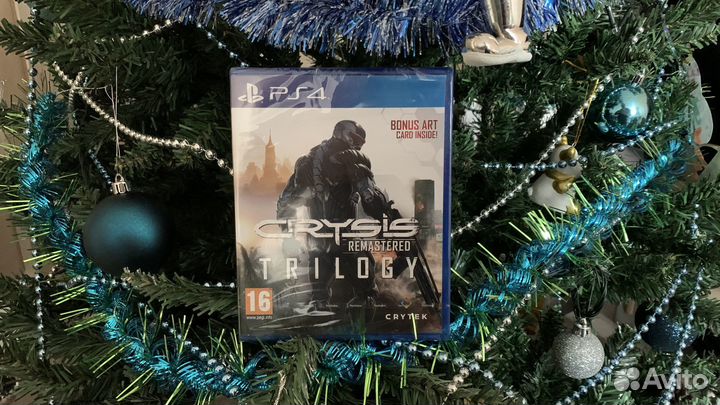 Crysis remastered trilogy ps4 ps5 Новый диск