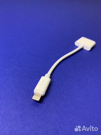 Переходник Lightning на Lightning и Jack 3.5