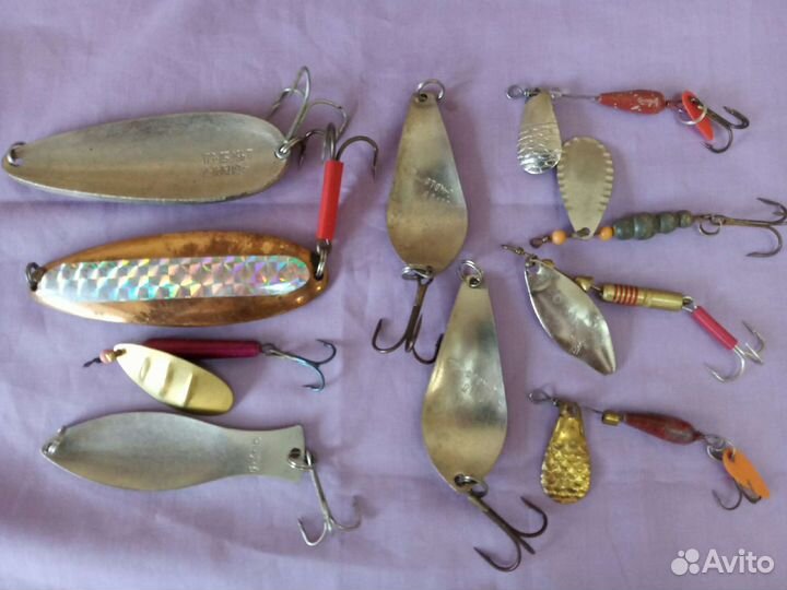 Блесна Спиннинг леска резина