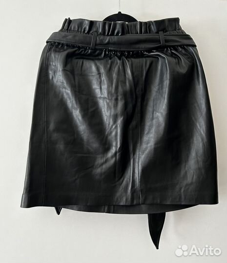 Кожаная юбка