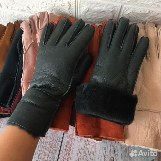 Перчатки из овчины Монголия