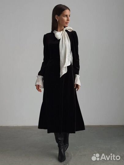 Платье женское бархат