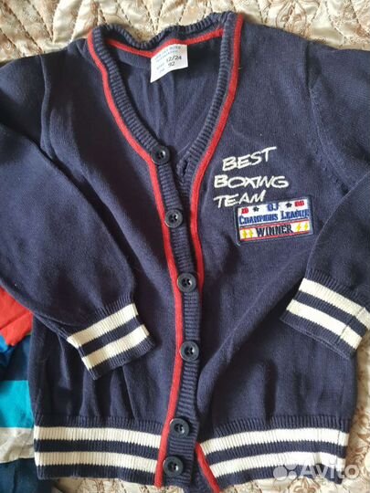 Кофты для мальчика 2-3 года