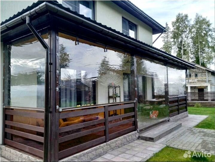 Мягкие окна для дачи