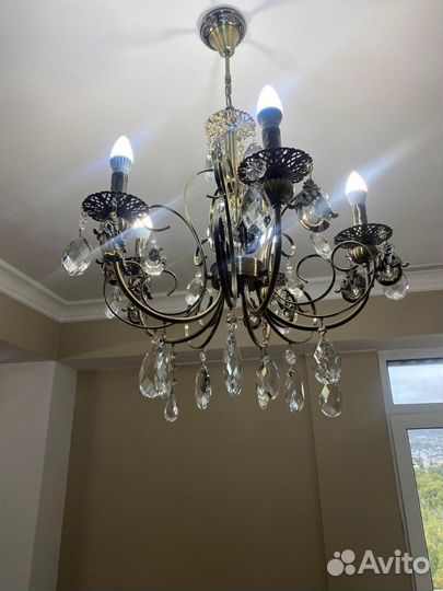 Люстра хрустальная