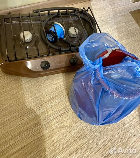 Газовая плита настольная с баллоном