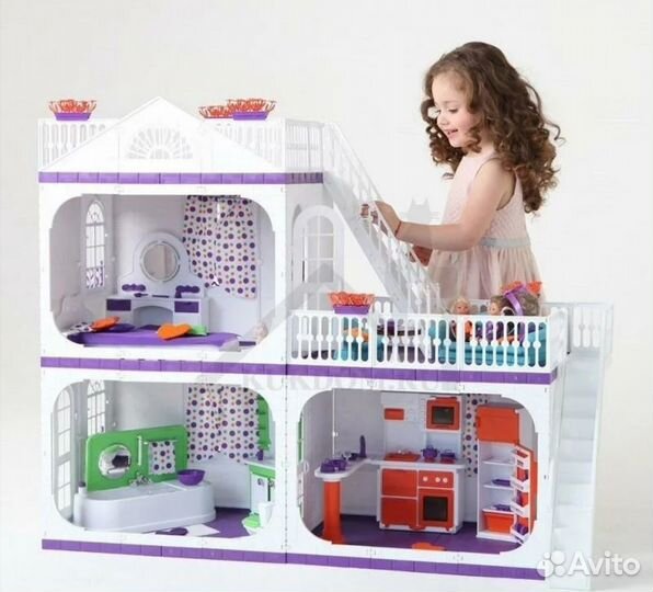 Кукольный домик Конфетти Огонек