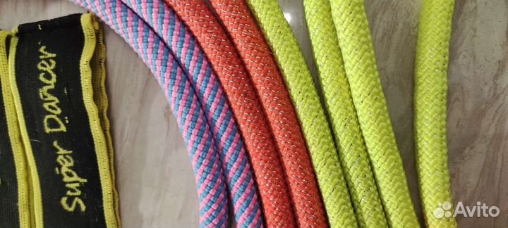 Скакалки, резина для художественной гимнастики