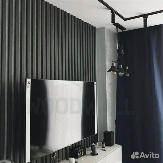Интерьерные рейки баффели для стен 20 шт