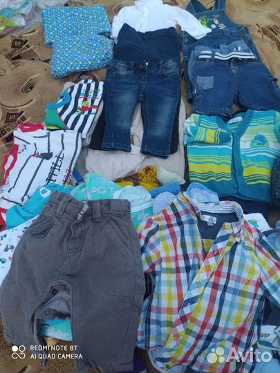 На мальчика от 1 года до 2 лет, очень много вещей