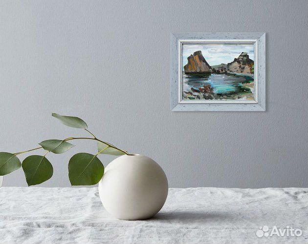 Картина маслом в раме, авторская живопись