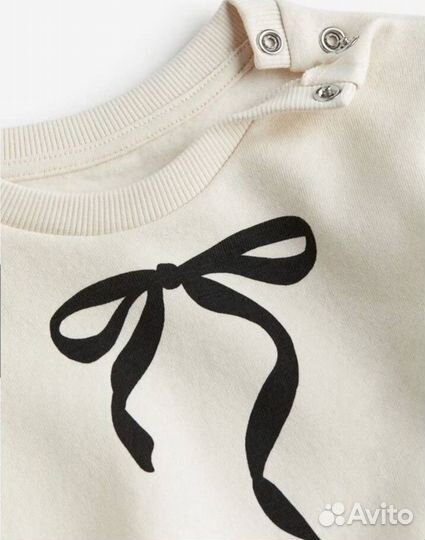 Свитшот утепленный h&m новый, 80