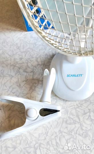 Вентилятор настольный с прищепкой Scarlett SC-171
