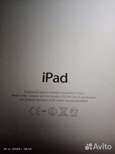 Планшет apple iPad