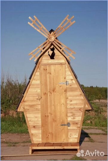 Уличный туалет прямоугольник бдп 458