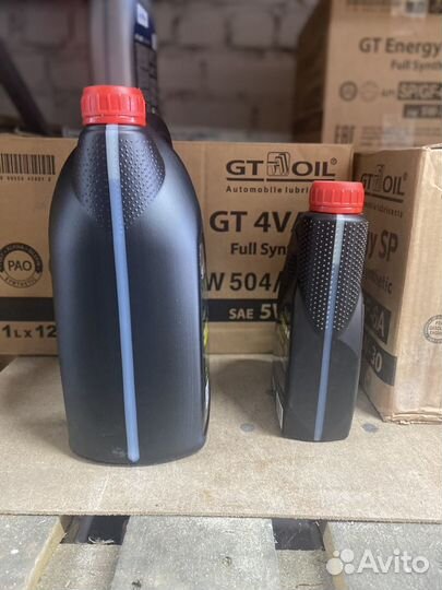 Моторное масло GT OIL 5W-40 Синтетическое