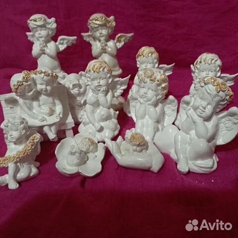 Ангелочки,фигурки (ручная работа)