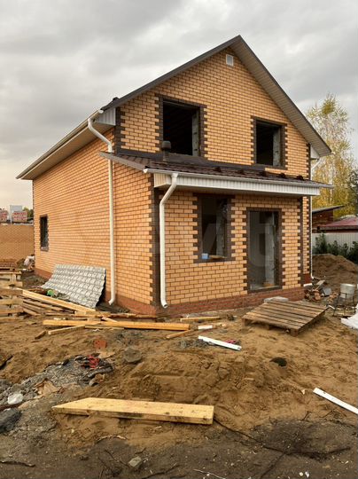 Коттедж 123 м² на участке 6,5 сот.