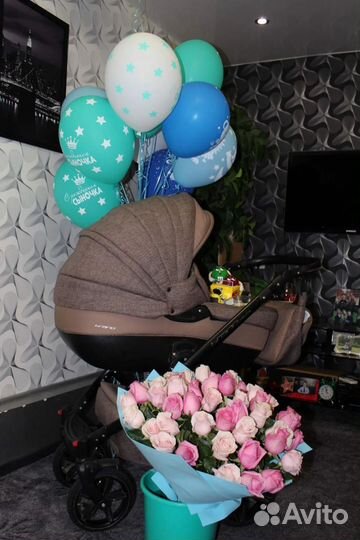 Коляска 2в1 Riko Brano-Natural