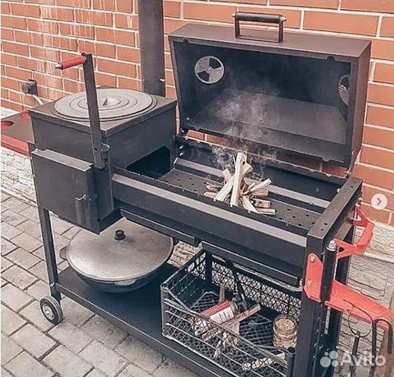 Печь-мангал Искандер-360 Комфорт Эйр NEW