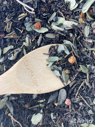 Чай листовой черный Дары тайги