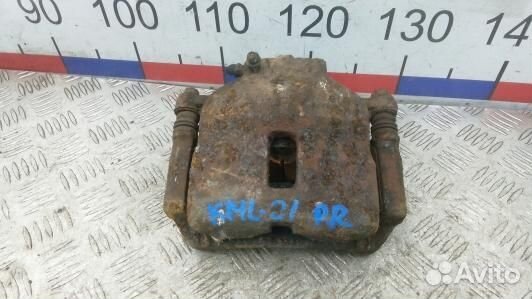 Суппорт тормозной передний правый nissan almera N1