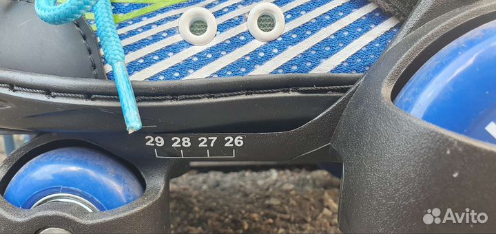 Ролики детские раздвижные р. 26-29