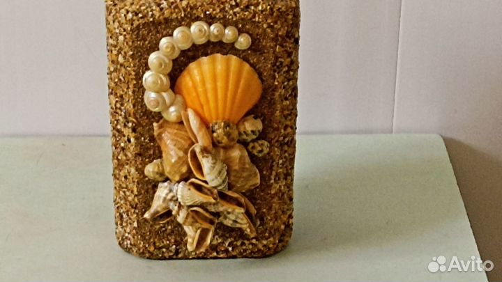 Бутылка. Декоративная. Дизайнерская. Объём - 0,5 л