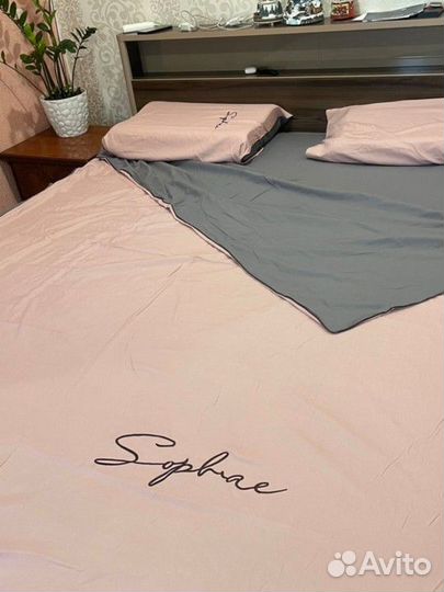 Постельное белье 2 спальное новые на резинке
