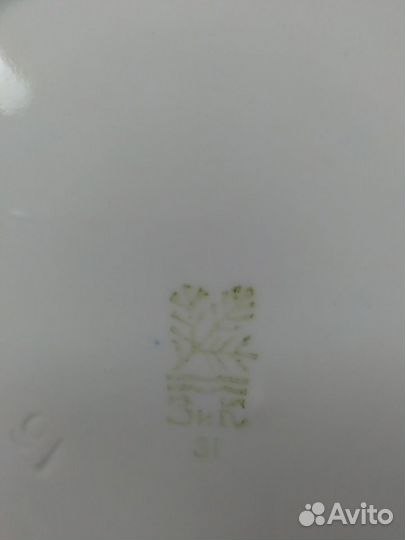 Зик фарфор СССР 6 шт