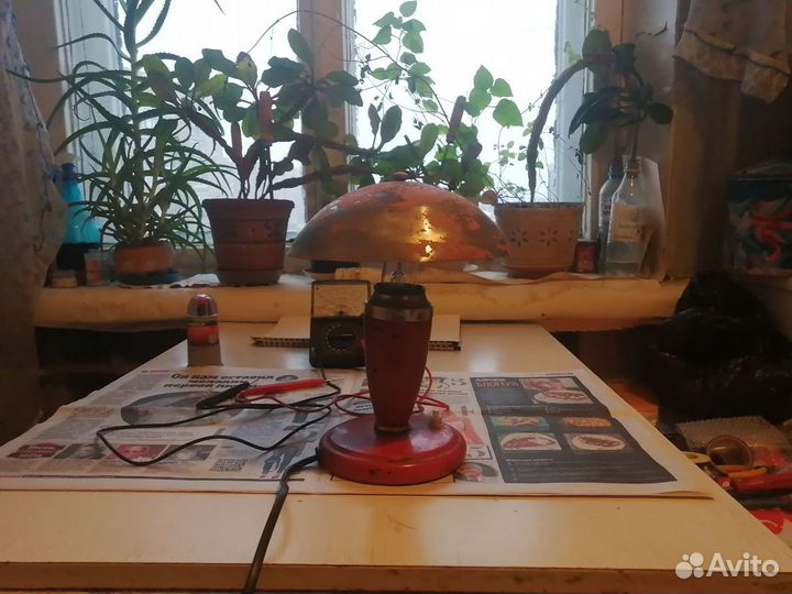 Настольная лампа грибок СССР