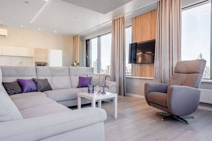 1-к. квартира, 80 м², 14/15 эт.