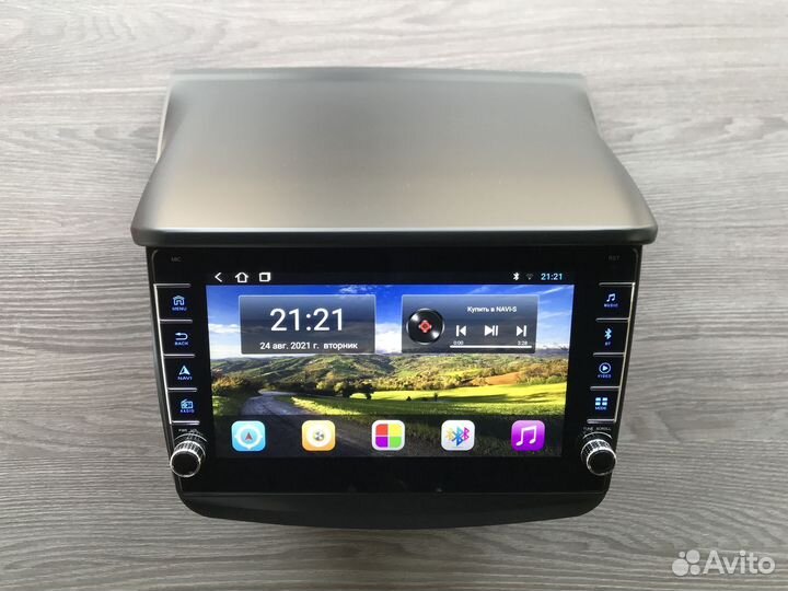 Магнитола Mitsubishi L200 + физические кнопки