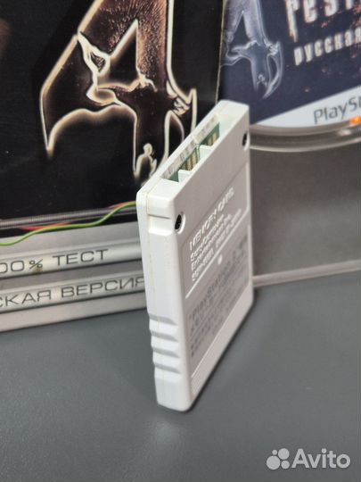 Memory Card PS2 Resident Evil Outbreak