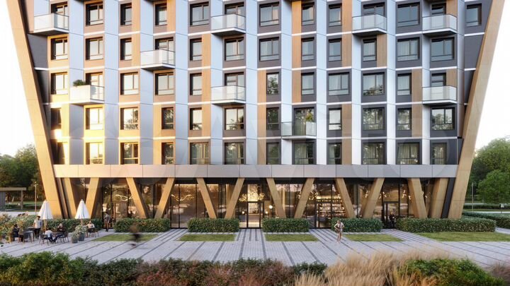 Апартаменты-студия, 26,1 м², 4/24 эт.