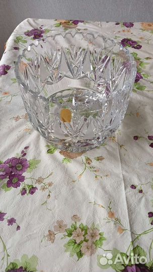 Салатник хрустальный СССР из ГДР