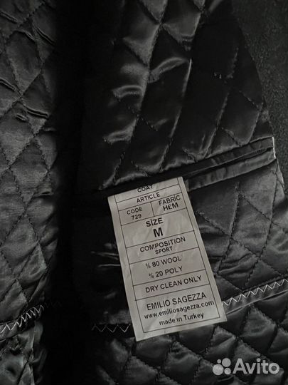 Пальто зимнее мужское новое