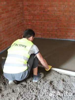 Стяжки и штукатурка