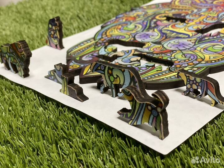 Эко-пазлы из дерева