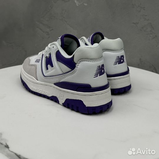 Кроссовки New Balance 550 White Purple