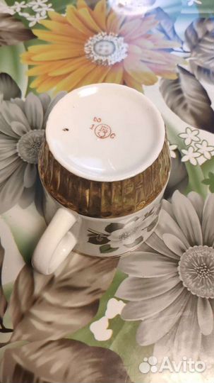 Кружка,Бокал Песочное цветы