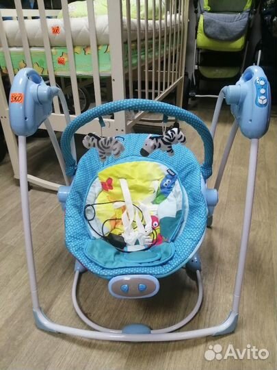 Электрокачели 2 в 1 Babyton