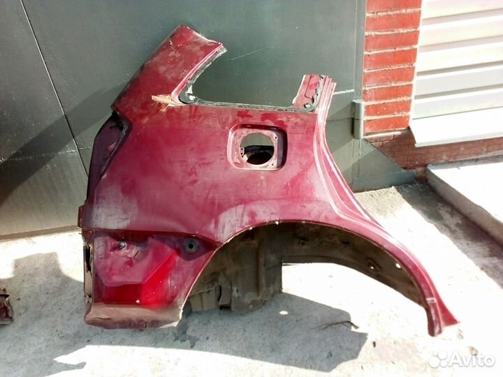 Задние крылья левые и правые на Chery Tiggo