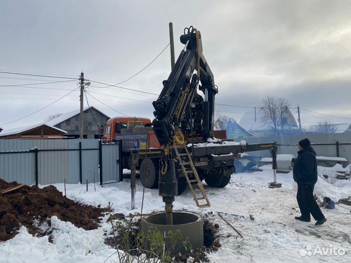 Колодец под ключ, бурение колодцев, септиков