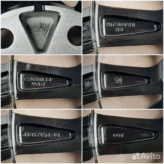 Оригинальные диски Mitsubishi Pajero Sport R18 4шт