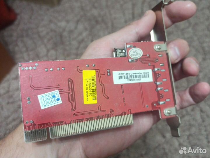 Ieee 1394 контроллер card