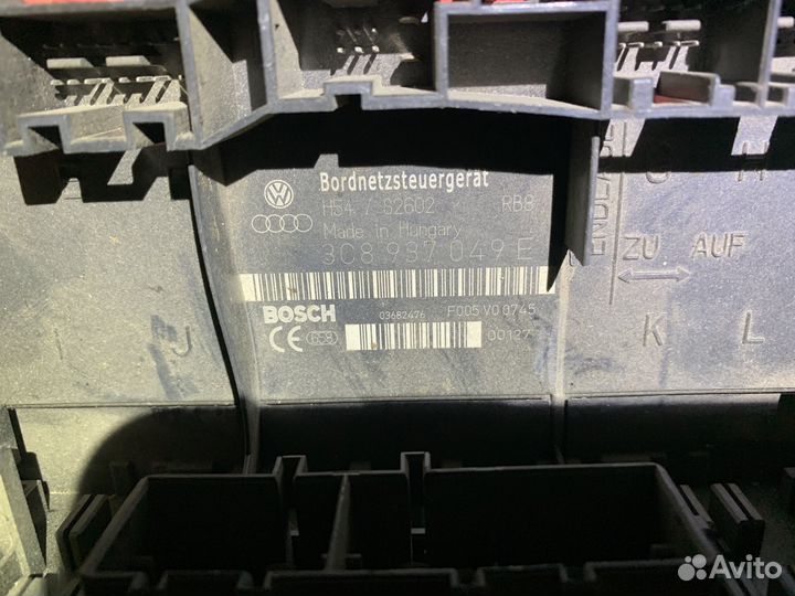 Блок бортовой сети vw passat cc 3c8937049e
