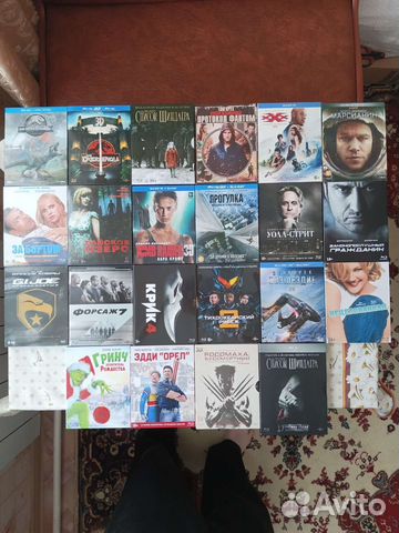 Фильмы blu-ray в слипах