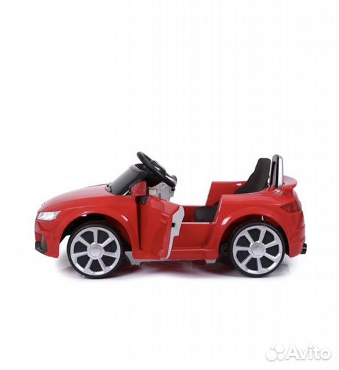 Электромобиль детский Audi TT RS, красный новый